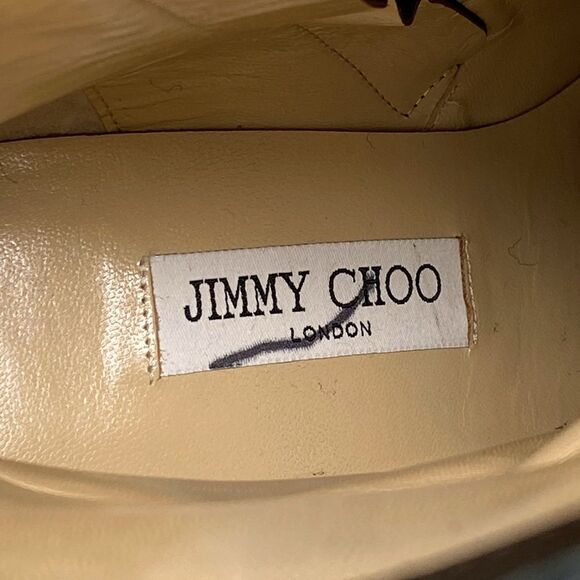 Jimmy Choo Loren 85MM Leather Ankle Boots size 40 - Picture 11 of 16